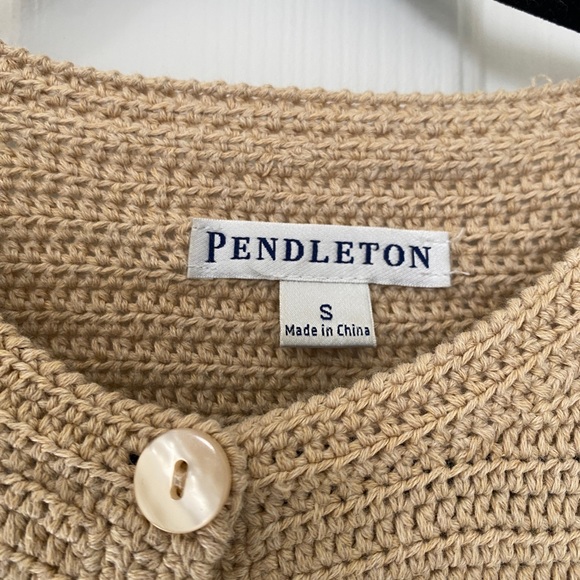 Pendleton Southwestern Navajo Cardigan Sweater - Picture 2 of 8